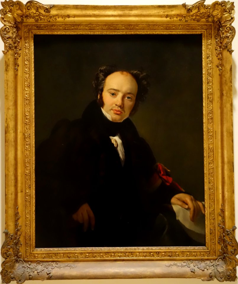 Navez, Portrait of Engelspach-Larivière, 1830
