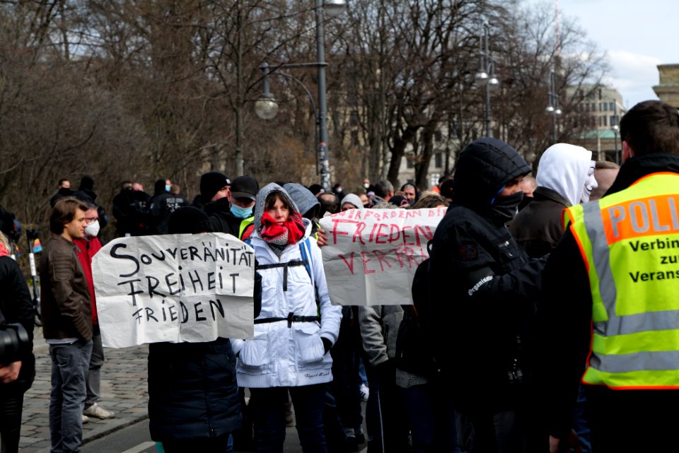 Nazi protest Berlin 2021-03-20 14