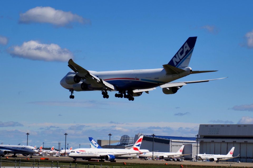 NCA Boeing B747-8 JA12KZ in Narita