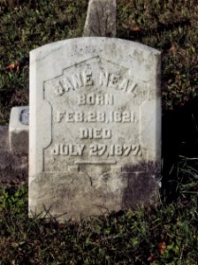 Neal (Jane), St. Clair Cemetery, 2015-10-06, 01