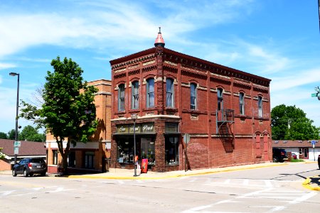 NE corner of Iowa and Chapel, Iowa Street Historic District
