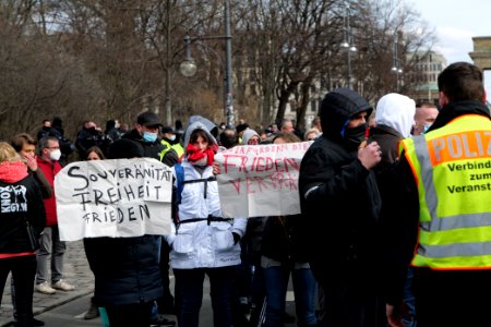 Nazi protest Berlin 2021-03-20 15
