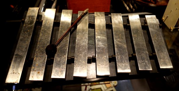 NBC Xylophone, c. 1930, gift of NBC Radio Chicago, WMAQ - Museum of Science and Industry (Chicago) - DSC06687