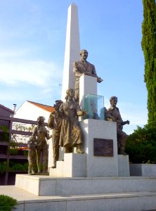 Navalcarnero - Homenaje a la Democracia-Monumento Homenaje a Don Francisco Sandoval Caballero