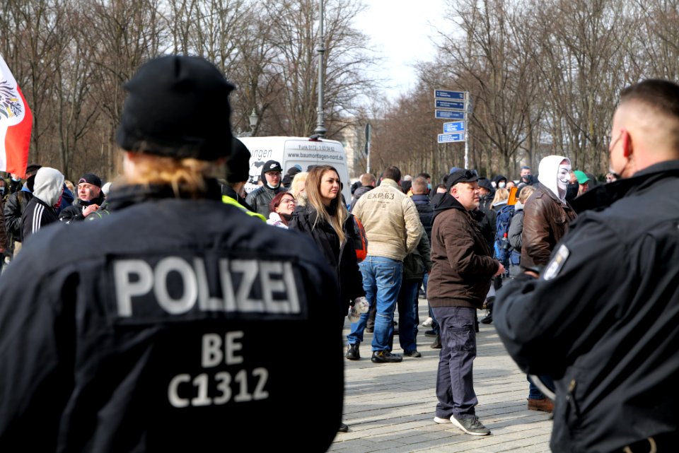 Nazi protest Berlin 2021-03-20 10