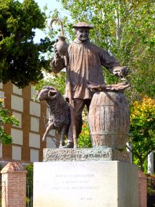 Navalcarnero - Monumento al Mesonero Mayor Vicente Ruiz Medrano Rodríguez 2