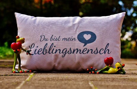Valentine's day greeting card romantic