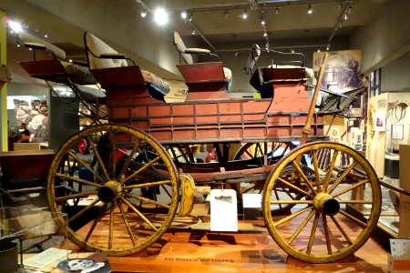 Mud wagon, c. early 1900s - Oakland Museum of California - DSC05143