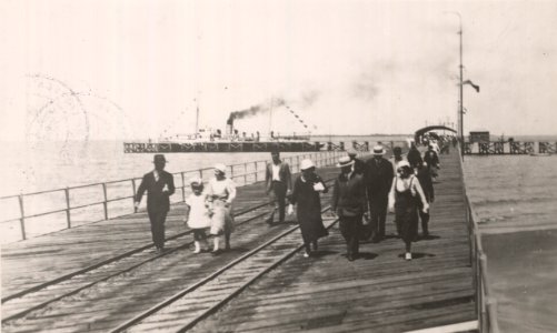 Muelle Real de San Carlos, 1948, Colonia, Uruguay (Bibliotheca Nacional, Uruguay)