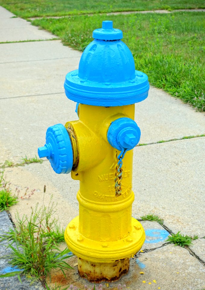 Mueller fire hydrant, 4.5 inch, Chattanooga, Tenn. - Nashua, New Hampshire - DSC07320