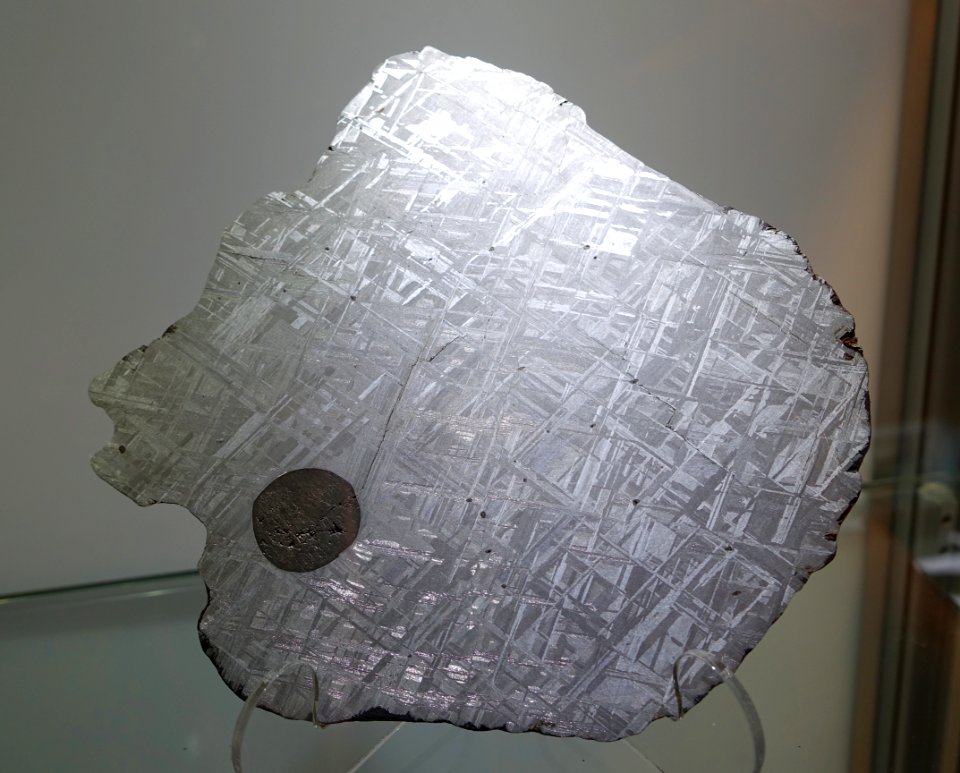Muonionalusta, Sweden, Iron, IVA - Center for Meteorite Studies - Arizona State University - Tempe, AZ - DSC05804
