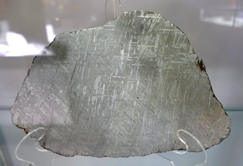 Muonionalusta, Sweden, Iron, IVA - Center for Meteorite Studies - Arizona State University - Tempe, AZ - DSC05788