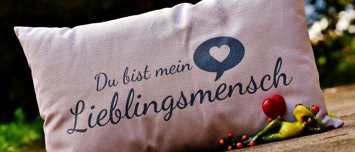 Valentine's day greeting card romantic