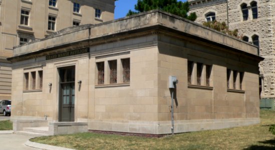 Municipal Comfort Station (Lincoln, NE) from SW 1