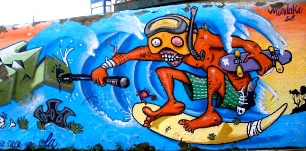 Mundaka - Graffiti 5