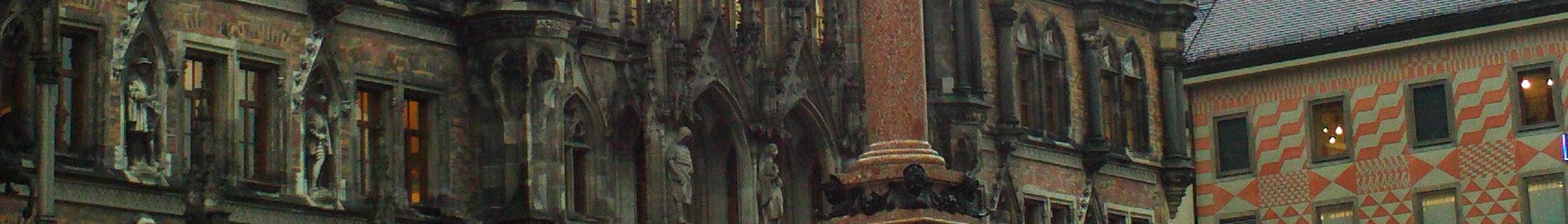 Munich banner Architectural detail
