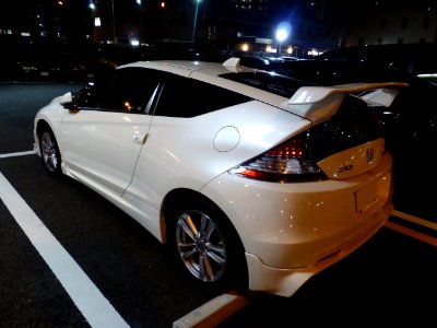 MUGEN CR-Z α Mastar label (ZF2) at night rear