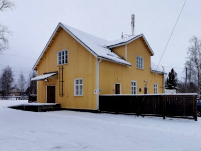 Muhos Railway Station 20210119 02