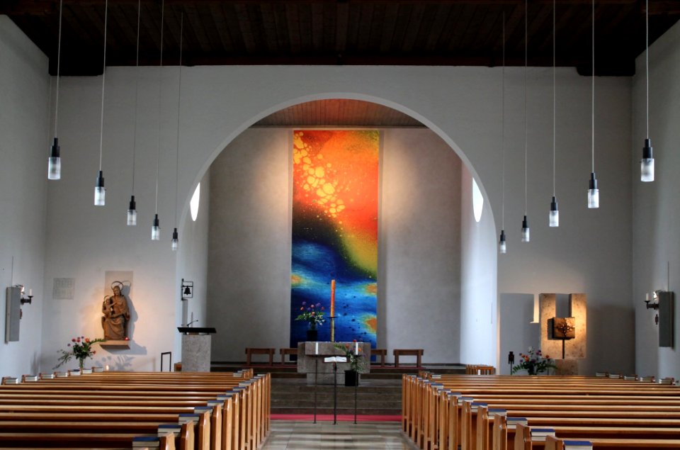 Muenchen Christi Himmelfahrt innen