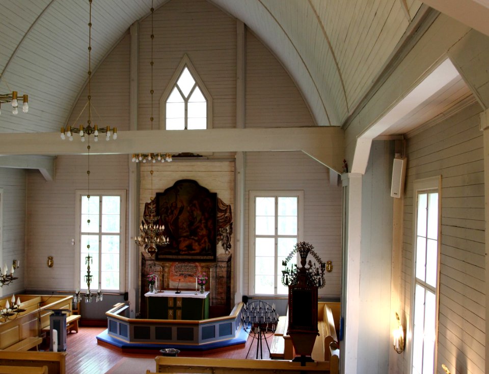Muhos Church Interior 20150616