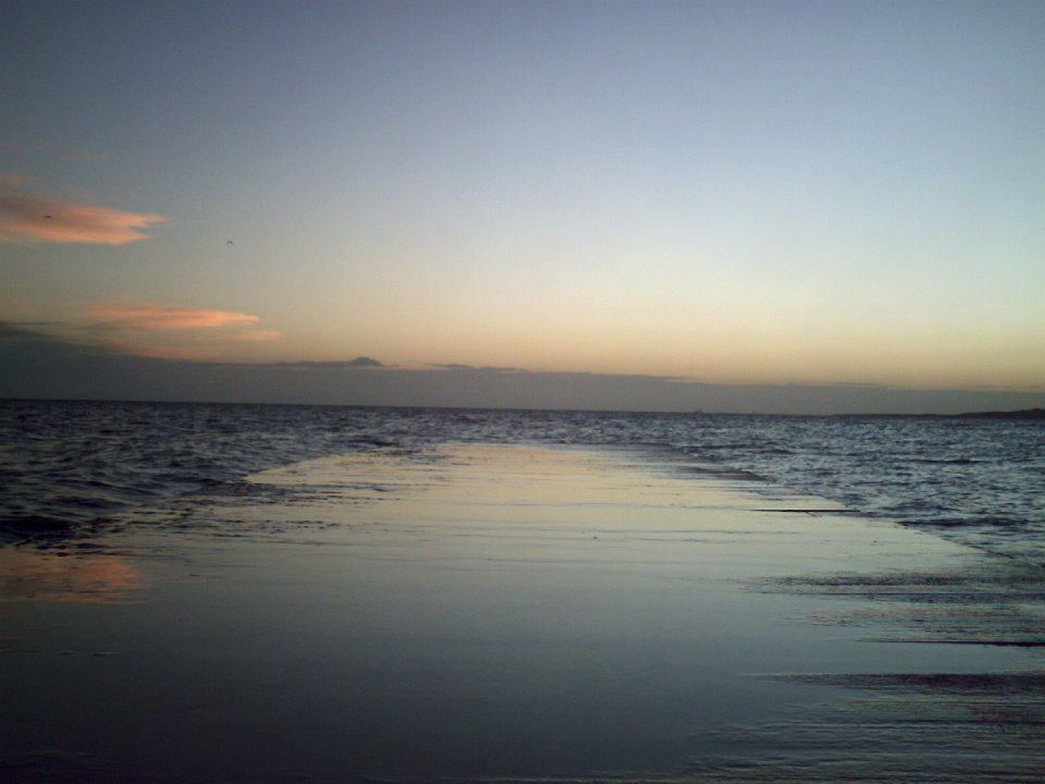 Muelle en Playa el Yaque en Margarita