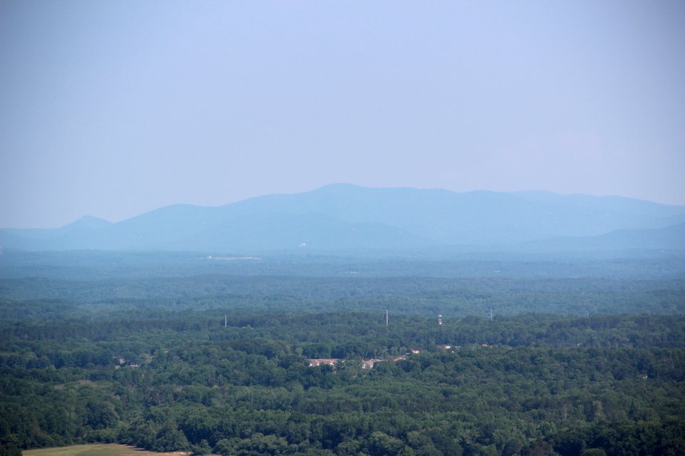 Mt Oglethorpe from Sawnee Mountain, June 2019