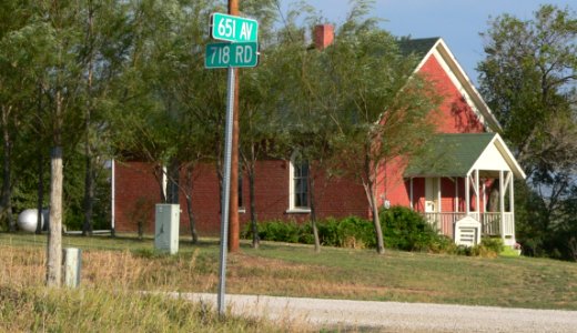 Mt Zion Church (Richardson County, Nebraska) location