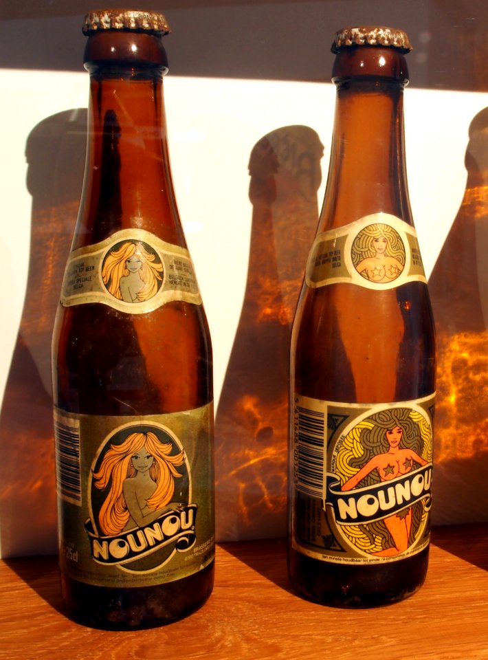 Musée Européen de la Bière, 2 Nounou beer bottles