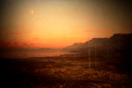 Musée du quai Branly Peintures des lointains Léon Belly La Mer Morte 03012019 6217