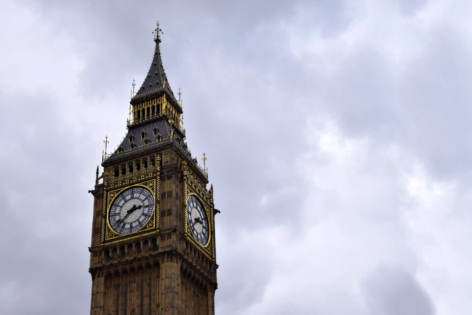 City clock clock tower photo