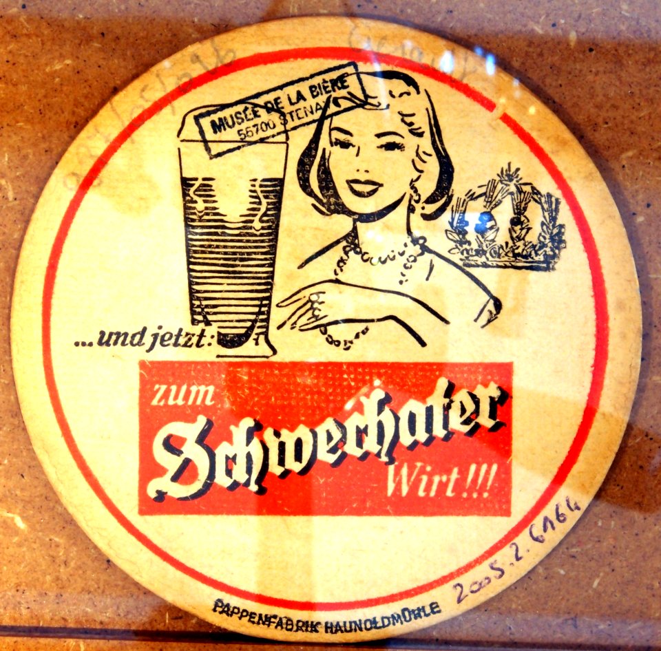Musée Européen de la Bière, Beer coaster pic-020