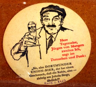 Musée Européen de la Bière, Beer coaster pic-048
