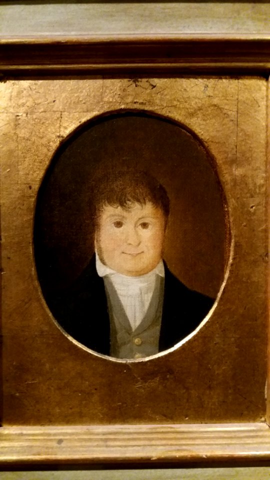 Musée des arts de la marionnette - Huile sur toile - Laurent Mourguet, 1825