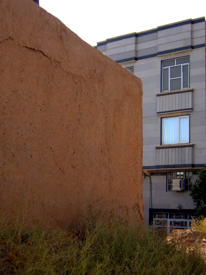 Mud house and Moden apartment - Door - Window - 17 Shahrivar st - Nishapur 1