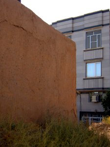 Mud house and Moden apartment - Door - Window - 17 Shahrivar st - Nishapur 1