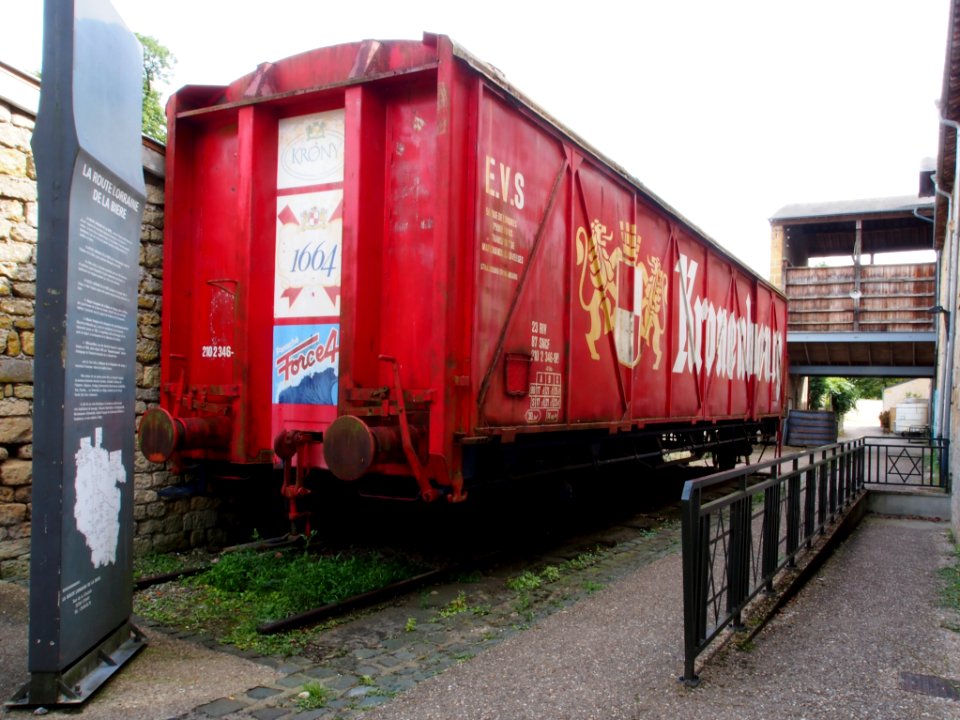 Musée Européen de la Bière - La route Lorraine de la biere wagon