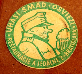 Musée Européen de la Bière, Beer coaster pic-006