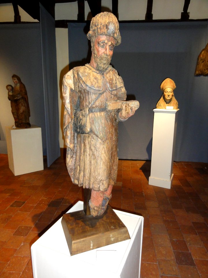 Musée diocésain d’art religieux de Blois, statue de Saint Jacques