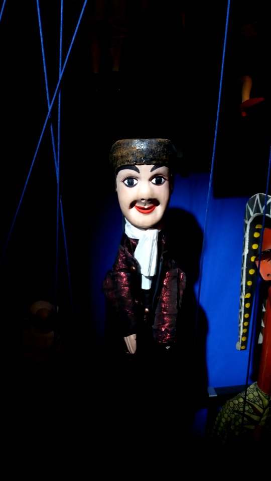 Musée des arts de la marionnette - Guignol - Marionnette à gaine