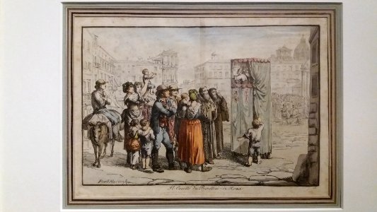 Musée des arts de la marionnette - Pinelli Bartholomée - Il Casotto dei buratini in Roma
