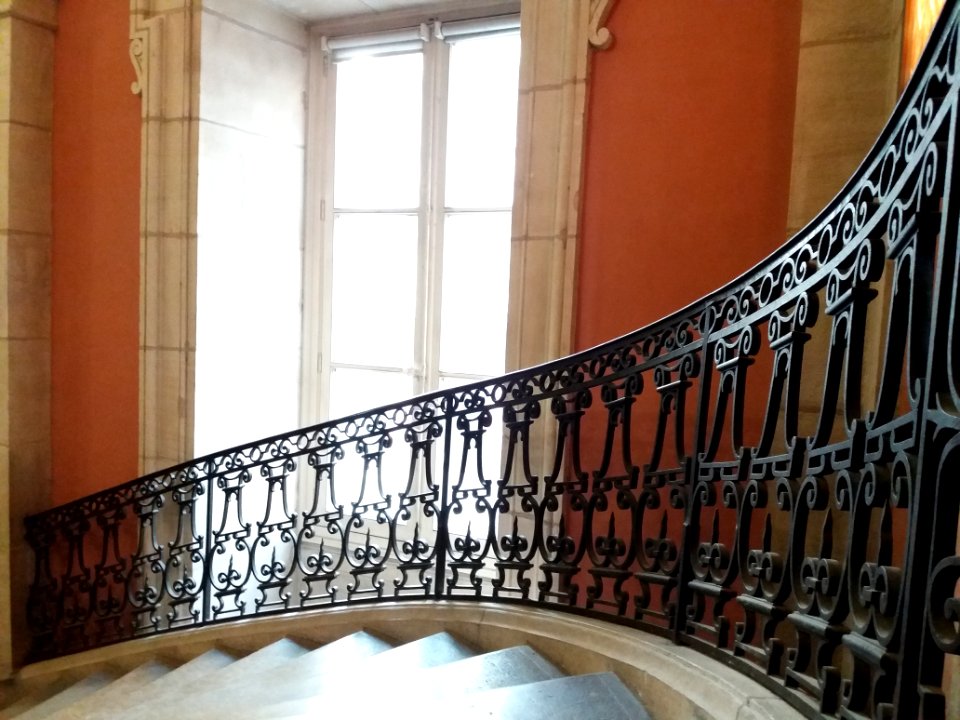 Musée des Beaux-Arts de Lyon - Entrée des expositions, rampe
