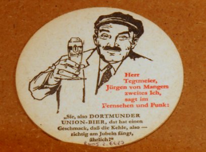 Musée Européen de la Bière, Beer coaster pic-002