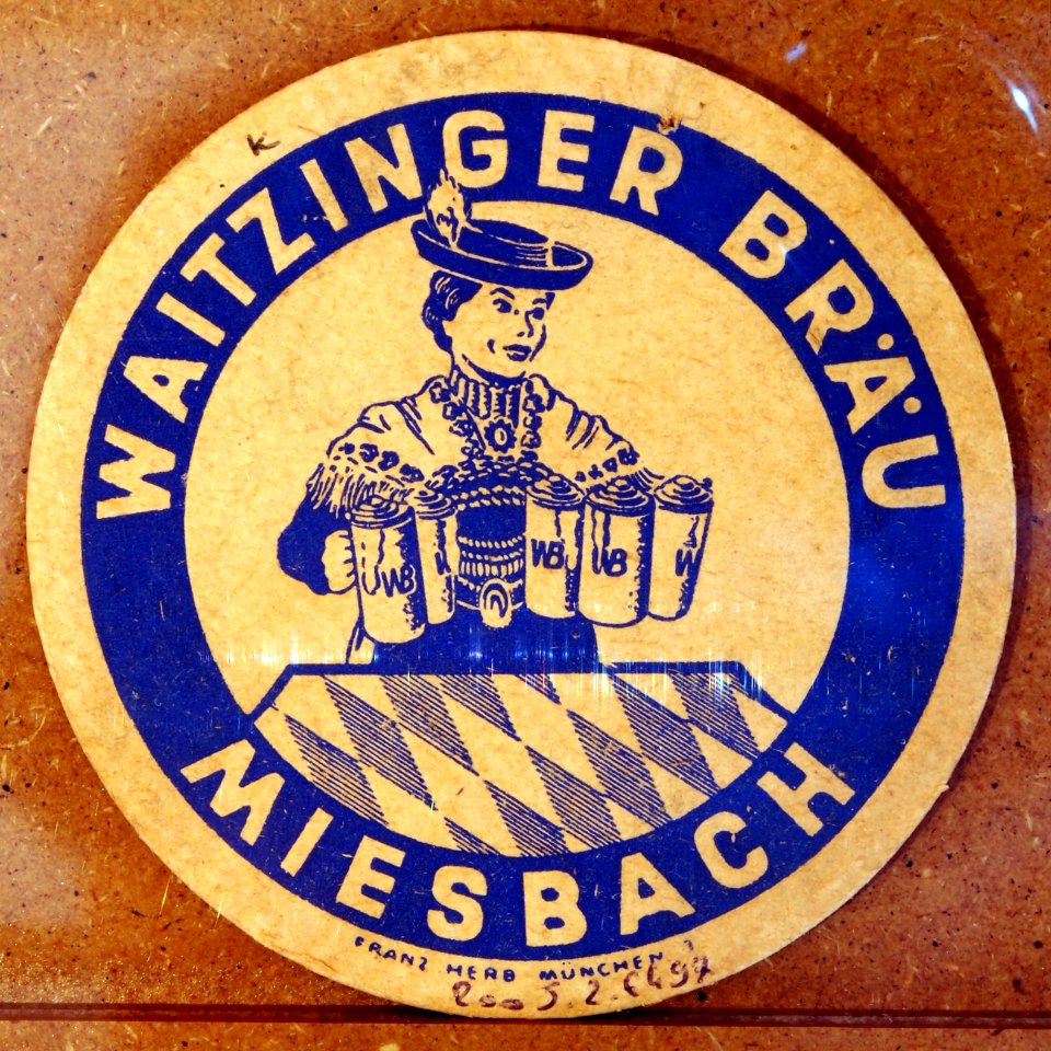 Musée Européen de la Bière, Beer coaster pic-027