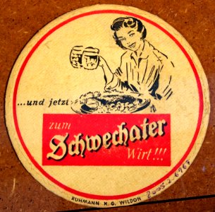 Musée Européen de la Bière, Beer coaster pic-022