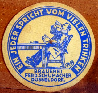 Musée Européen de la Bière, Beer coaster pic-051