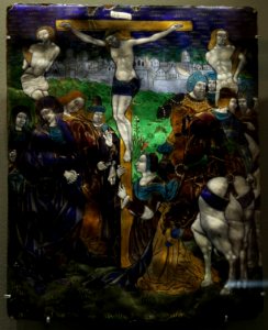 Musée du Louvre Objets d'art Emaux de Limoges Atelier de Jean Pénicaud I Crucifixion 04012019 7509