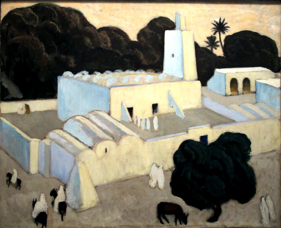 Musée du quai Branly Peintures des lointains André Suréda L'Île de Djerba 03012019 6220