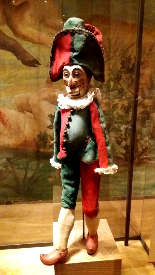 Musée des arts de la marionnette - Polichinelle - Marionnette à fil