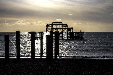 Uk seafront sussex photo