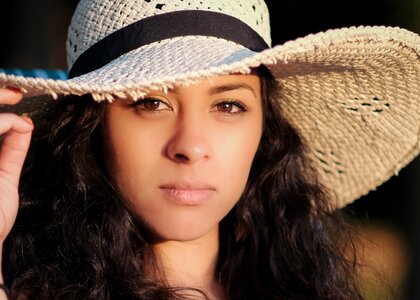 Summer fashion face